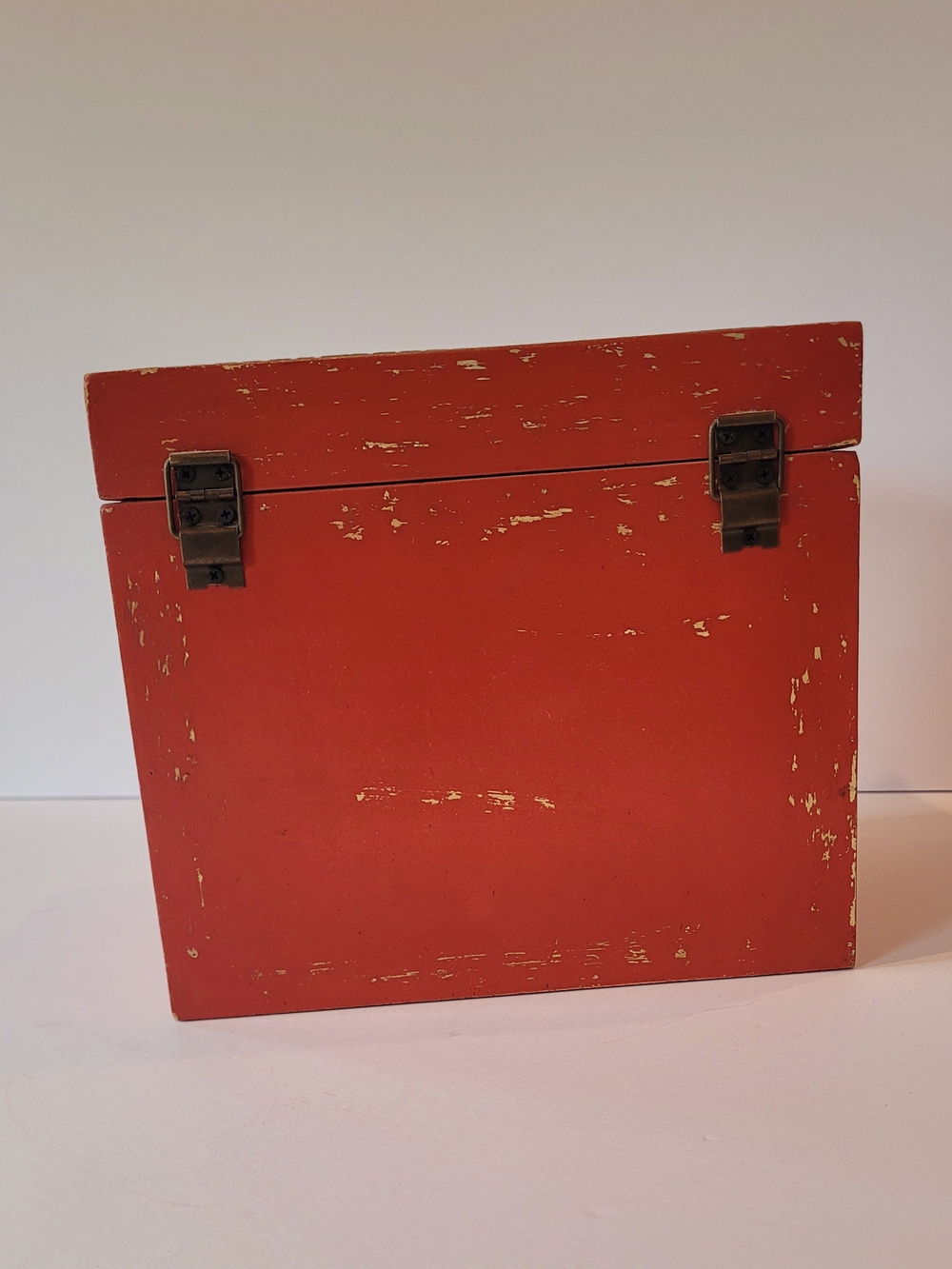 Hand-Painted Wooden Jewelry Box Vintage - Picture 4 of 4